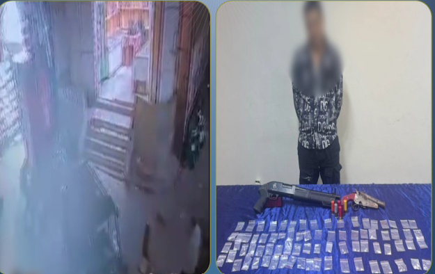 ضبط عنصر جنائي أطلق أعيرة نارية لترويع المواطنين ببولاق الدكرور